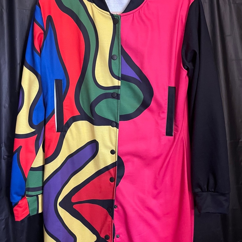 Colorful Varsity Jacket